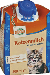 Mléko pro kočky Globus