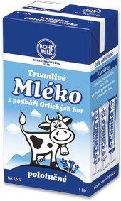 Mléko trvanlivé Bohemilk - 1,5% polotučné