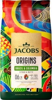 Mletá káva Brazil & Colombia Origins Jacobs
