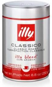 Mletá káva Classico Illy
