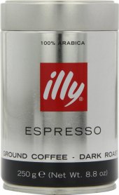 Mletá káva Dark Espresso Illy