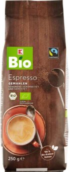 Mletá káva Espresso K-Bio