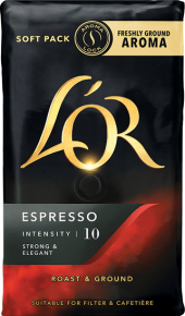 Mletá káva Espresso L'OR