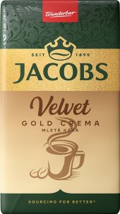 Mletá káva Jacobs Velvet Gold Crema