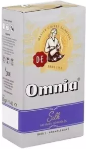 Mletá káva Silk De Omnia