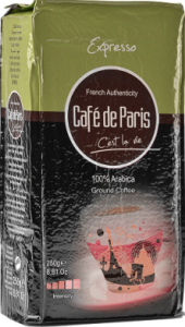 Mleté kávy Cafe de Paris