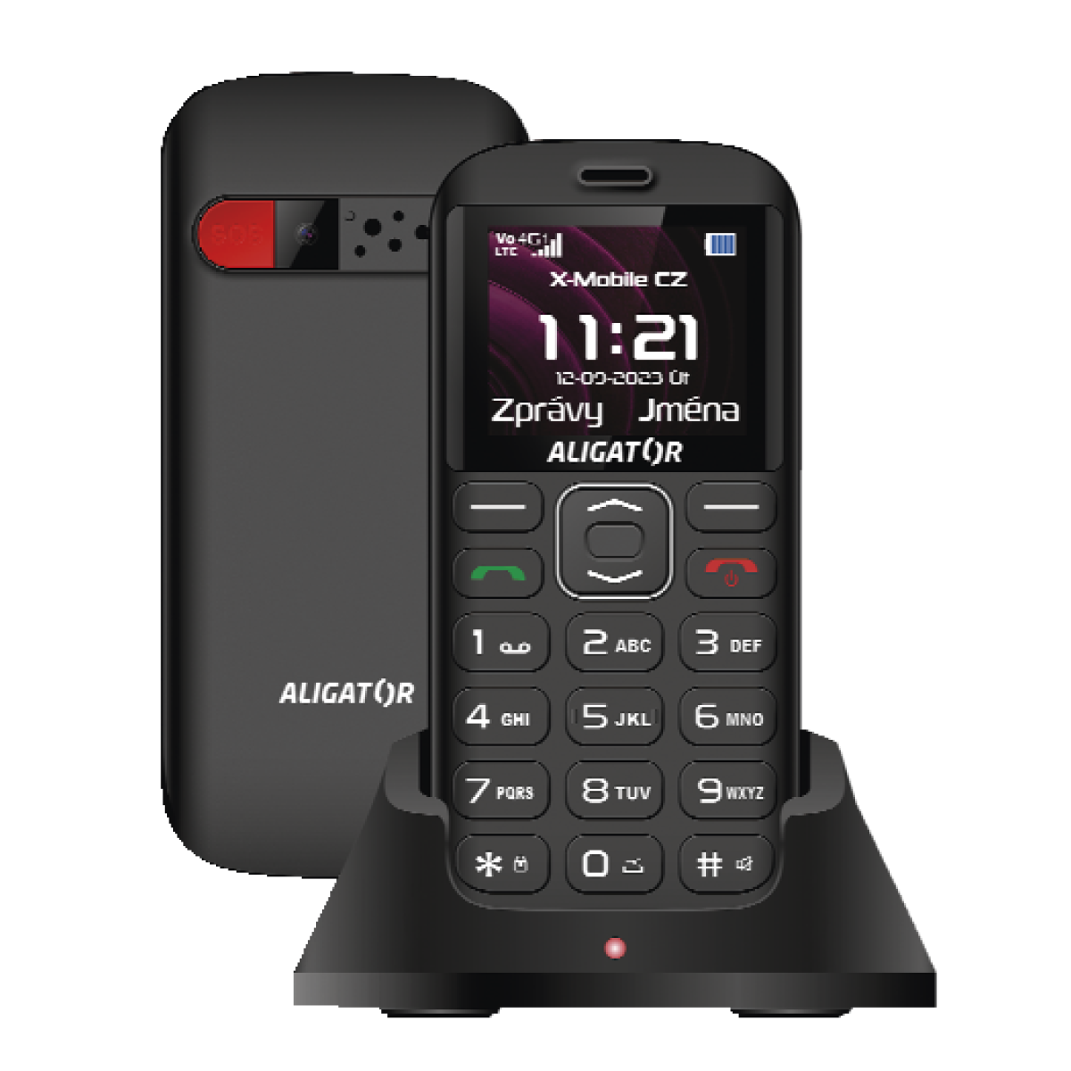 Aligator T100, Stolný GSM Telefón | VÝPREDAJ - View #7