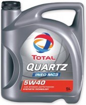 Motorový olej 5W - 40 Ineo MC3 Quartz Total