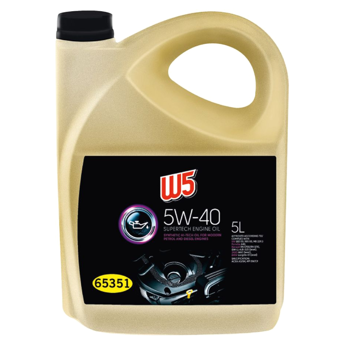 Motorový olej 5W - 40 W5 levně | Kupi.cz