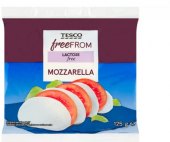 Mozzarella bez laktózy Tesco Free From