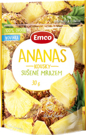 Mrazem sušený ananas Emco