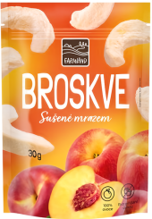 Mrazem sušené broskve Farmland