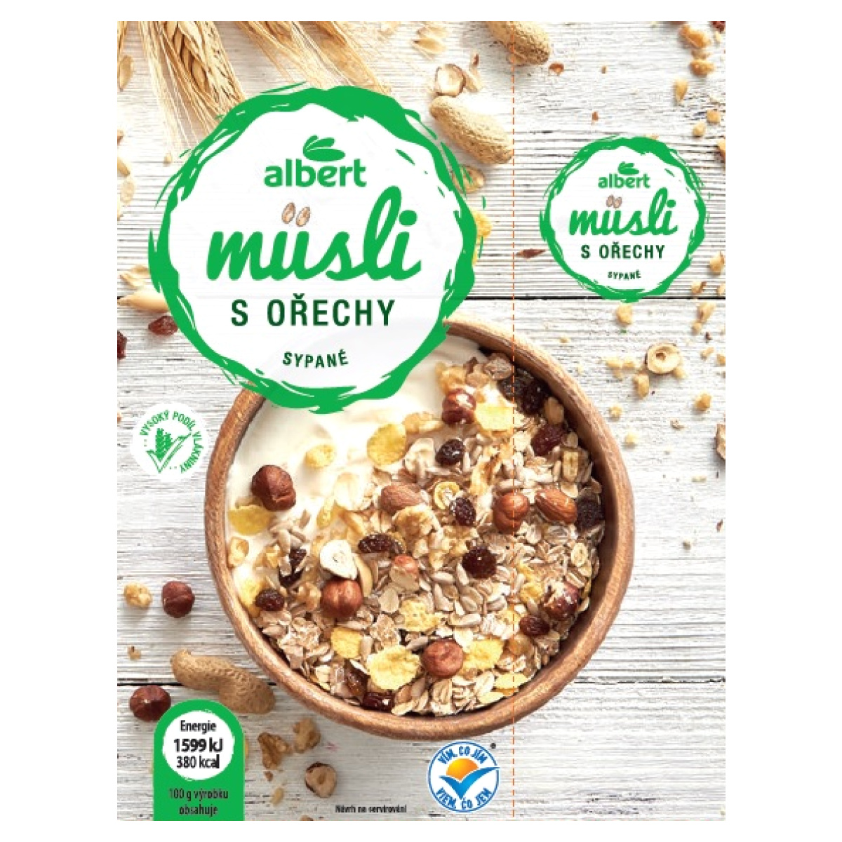 Müsli Albert levně Kupi.cz