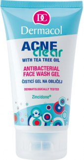 Mycí gel pleťový antibakteriální Acneclear Dermacol