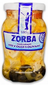 Nakládaný sýr v oleji Zorba