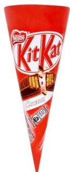 Nanuk kornout Kit Kat Nestlé