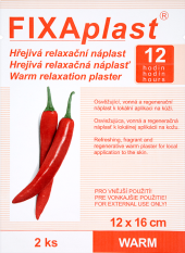 Náplast hřejivá Fixaplast