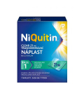 Náplast nikotinová 21 mg Clear NiQuitin