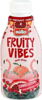 Nápoj podmáslí ochucené Fruity Vibes Müller