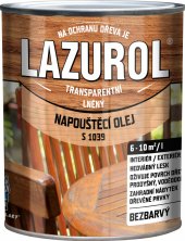 Napouštěcí olej na dřevo Lazurol