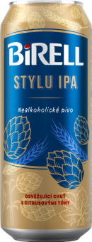 Nealkoholické pivo IPA Birell