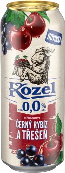 Nealkoholické pivo ochucené Velkopopovický Kozel