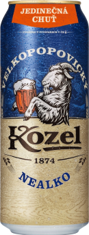 Nealkoholické pivo Velkopopovický Kozel