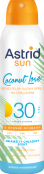Neviditelný sprej na opalování OF 30 Astrid Sun