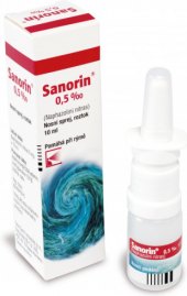 Nosní sprej 0,5% Sanorin