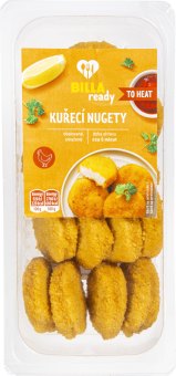 Nugetky kuřecí smažené Billa Ready