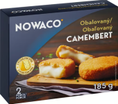 Obalovaný sýr Camembert mražený Nowaco