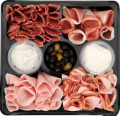 Obložený box uzeninový Deluxe Čerstvě nakrájeno