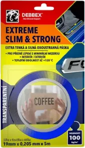 Oboustranná lepicí páska Extreme Slim Debbex