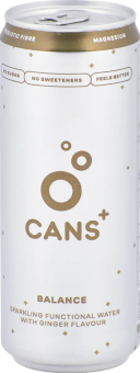 Ochucená funkční voda Cans +