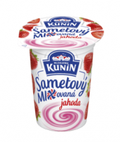 Ochucený jogurt sametový Mlékárna Kunín
