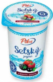 Ochucený jogurt selský Pilos