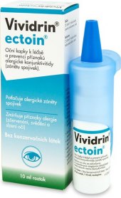 Oční kapky proti alergenům Vividrin ectoin