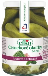 Okurky česnekové Efko