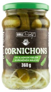 Okurky Cornichons Grill Party