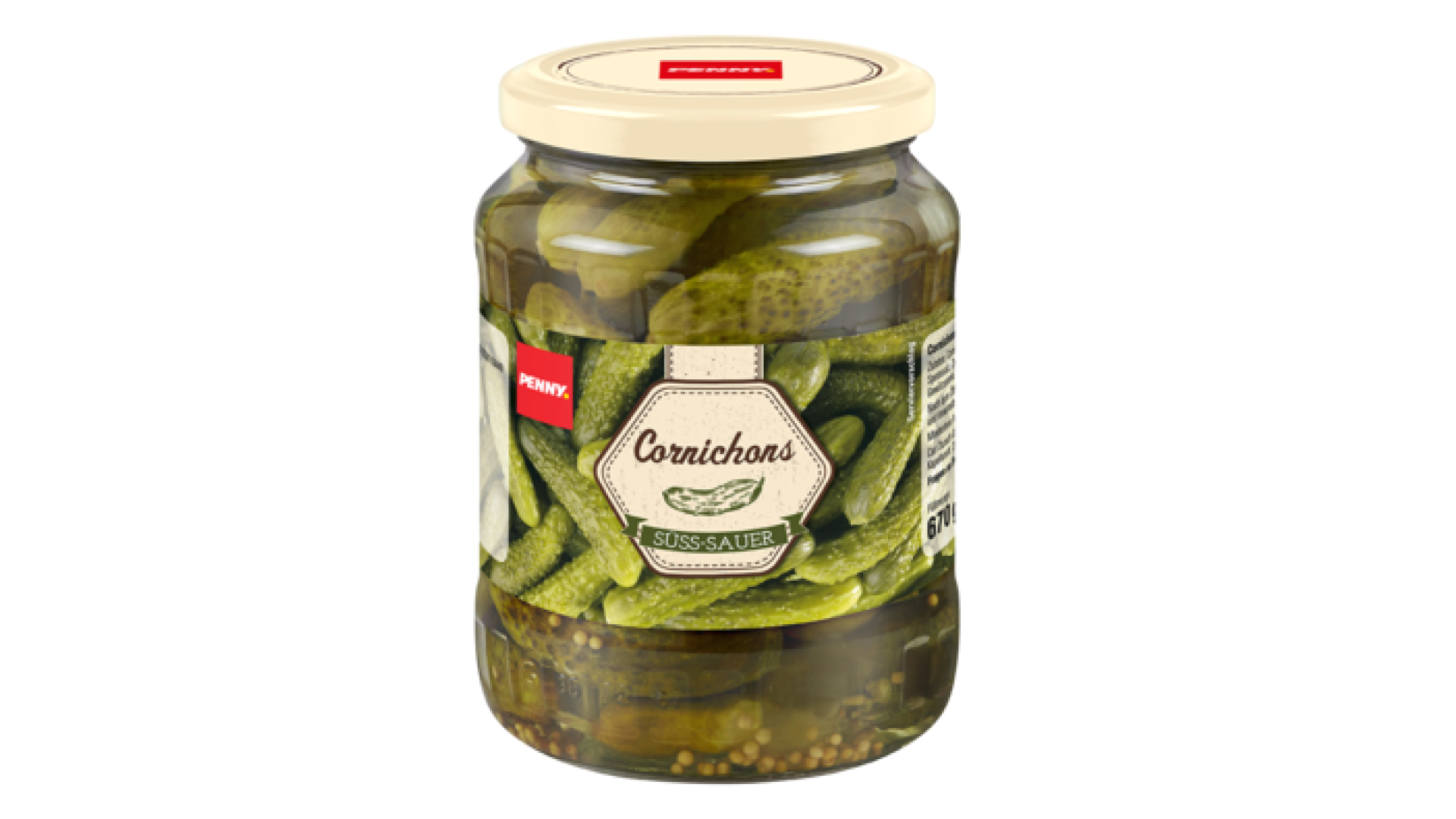 Okurky Cornichons Penny levně Kupi.cz