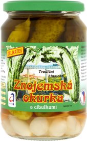 Okurky s cibulkami Znojemská okurka