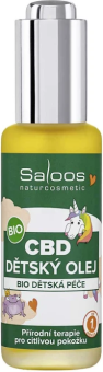 Olej dětský bio CBD Saloos