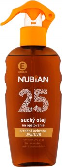 Olej na opalování suchý OF 25 Nubian