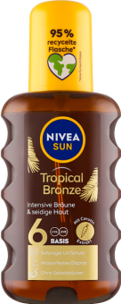 Olej na opalování ve spreji OF 6 Tropical Bronze Nivea Sun