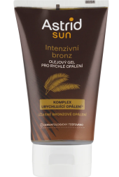 Olejový gel pro rychlé opálení Astrid sun