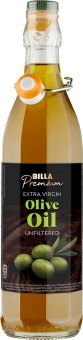 Olivový olej extra panenský nefiltrovaný Billa Premium