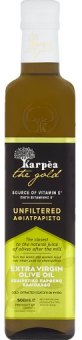 Olivový olej extra panenský nefiltrovaný Karpéa