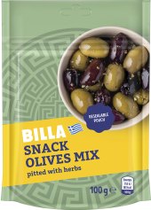 Olivy snack bez nálevu Billa