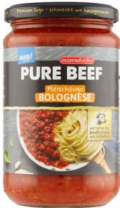 Omáčky Pure Beef Sugo Inzersdorfer