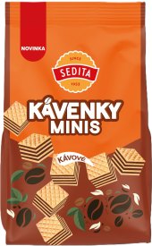 Oplatky Kávenky minis Sedita